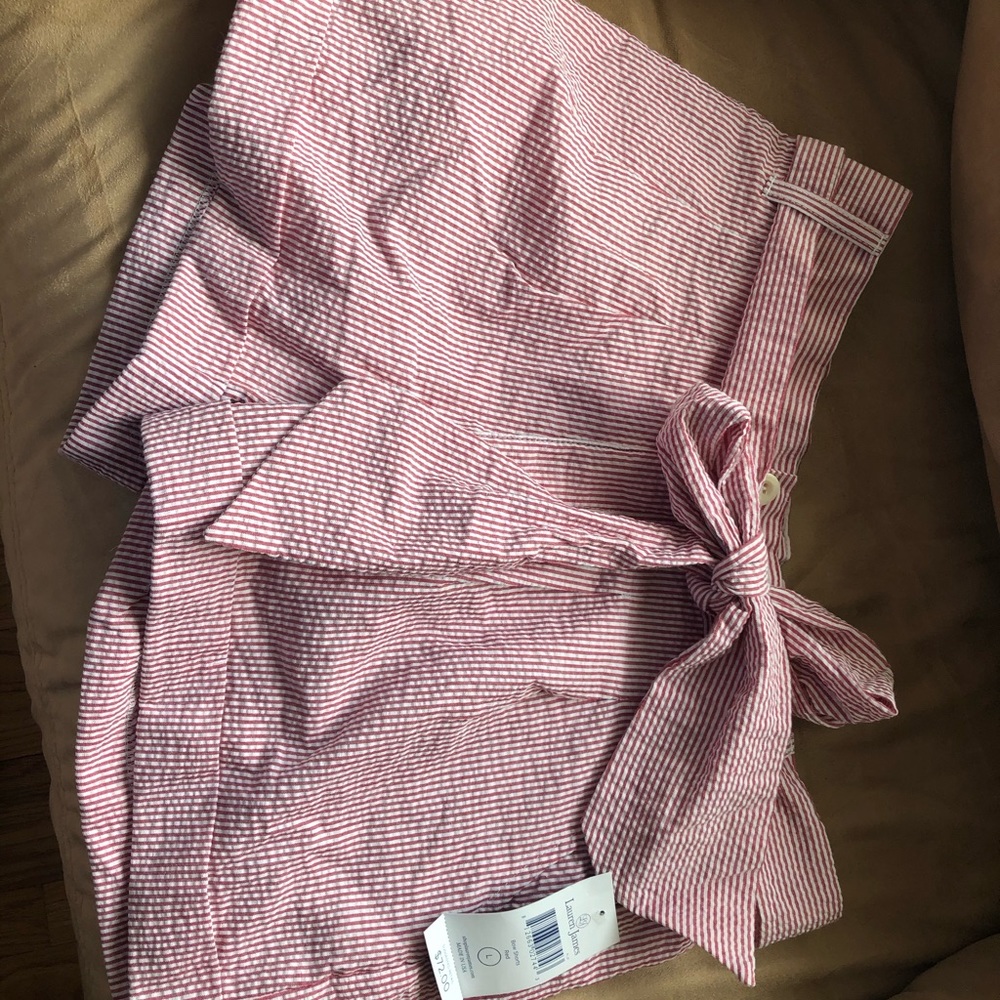 Women’s seersucker shorts